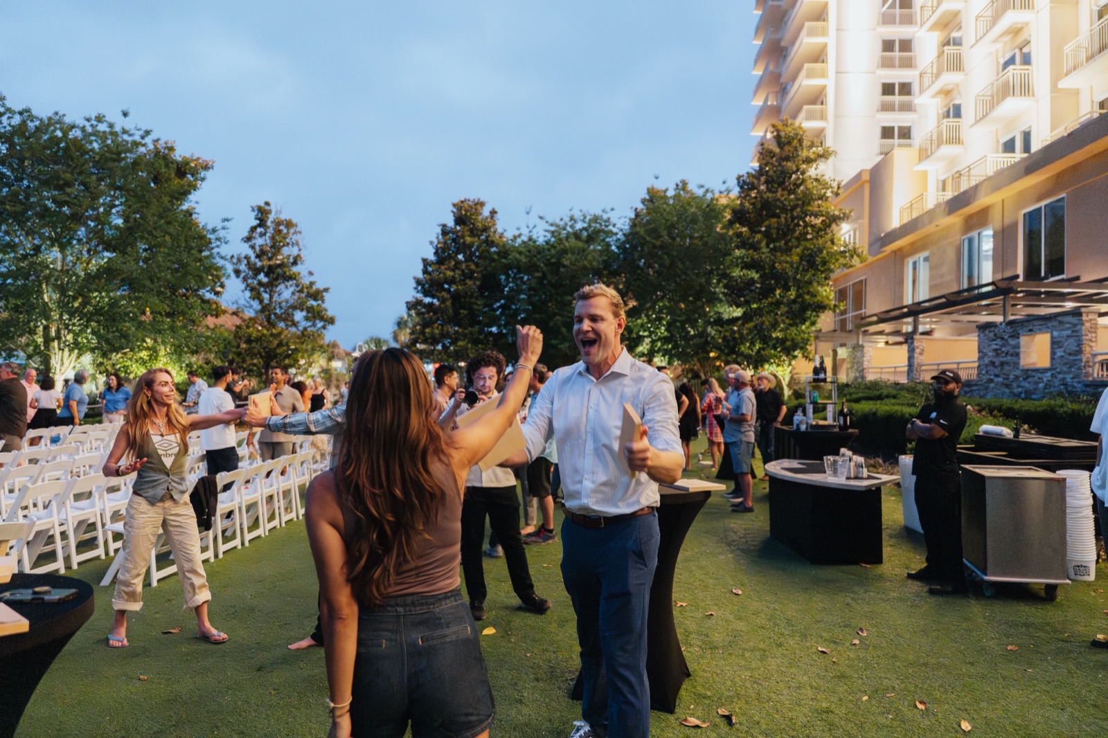 EO Houston members celebrating